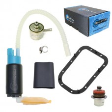 Quantum Fuel Systems OEM Replacement In-Tank EFI Fuel Pump w/ Fuel Pressure Regulator, Tank Seal, Fuel Filter, Strainer for the Harley Davidson Heritage Softtail Classic / Fat Boy '01-07 & etc.